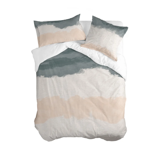 Stallcup Black/Pink 150 TC Reversible Duvet Cover