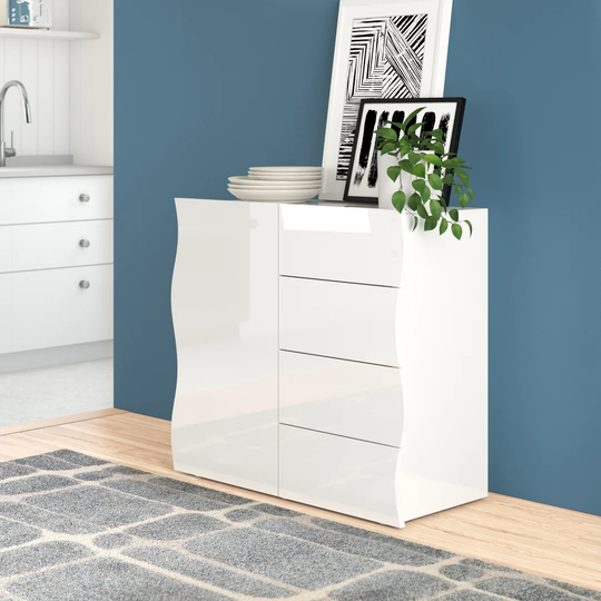 Colbie 90 Cm Wide 4 Drawer Sideboard