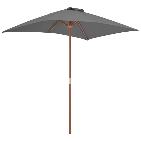 Stanardsville 200Cm x 150Cm Rectangular Traditional Umbrella