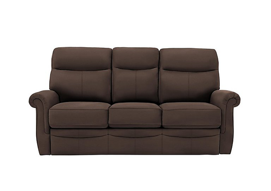 G Plan - Avon 3 Seater Leather Sofa - Brown