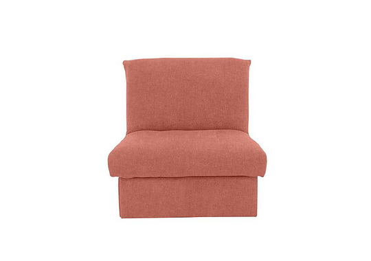 Versatile Fabric Chair Bed - Pink