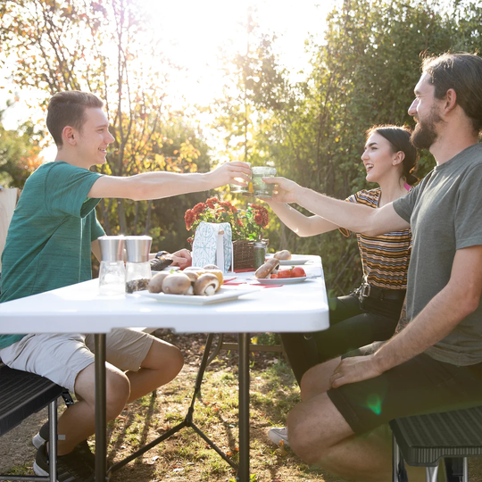 Domini Steel/Plastic Picnic Bench