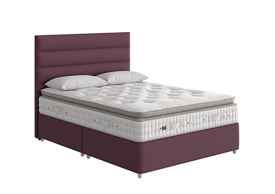 Vispring - Baroness Pillow Top Divan Set - Double - Purple