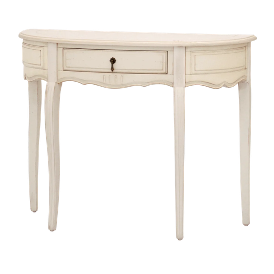 Deskins 90Cm Solid Wood Console Table