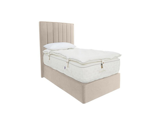 Harrison Spinks - Yorkshire 40,000 Divan Set - Single - Cream
