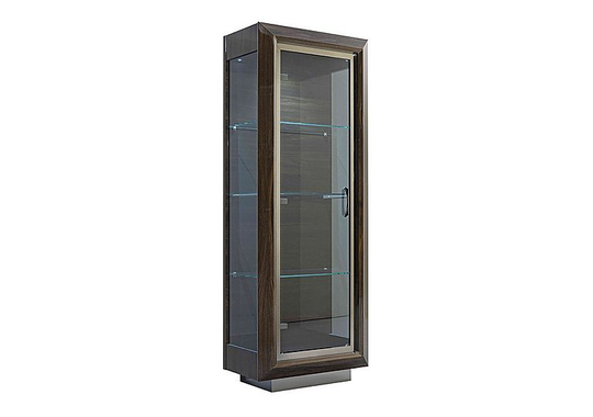 Palazzo 1 Door Curio Cabinet