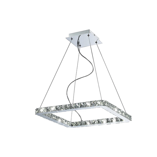 1 - Light Crystal LED Pendant