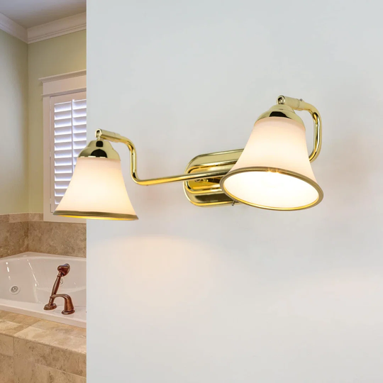 Carruthers 2 - Light Gold Vanity Light