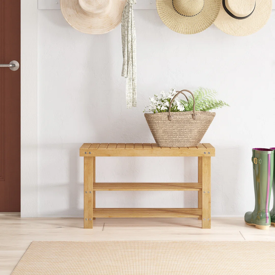 Abel Wood Storage Bench