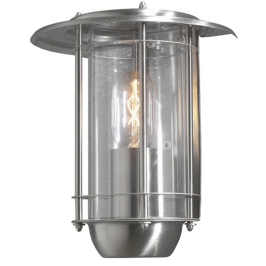 Trento Modern 1 Light Outdoor Flush Mount