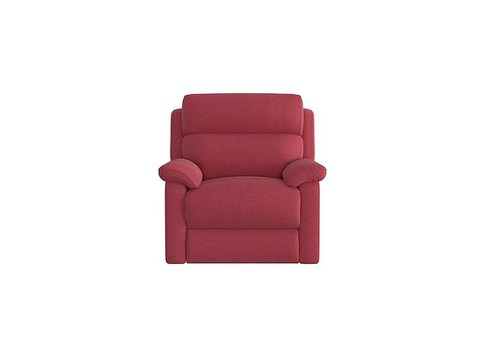 Relax Station Komodo Fabric Recliner Armchair - Red