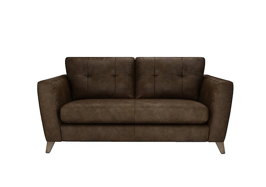 The Lounge Co. - Hermione 2.5 Seater Leather Sofa - Brown