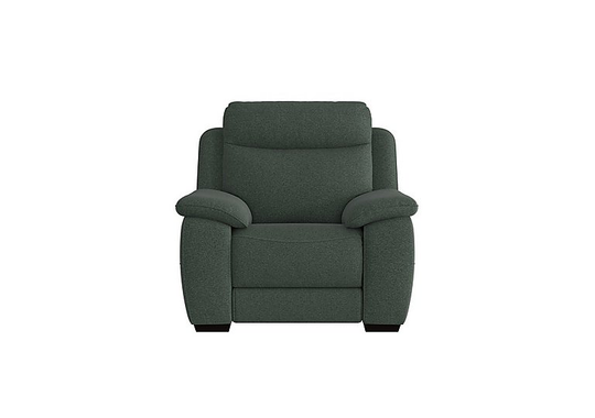 Starlight Express Fabric Power Recliner Armchair - Green