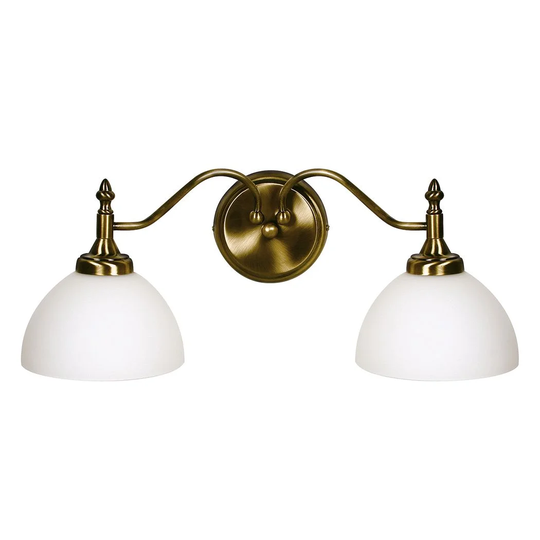 Everett 1 - Light Patina Armed Sconce