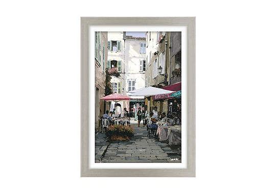 Afternoon Café I Framed Art