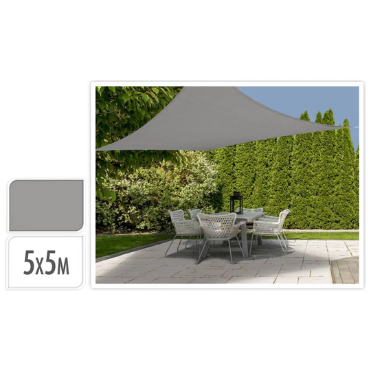 ProGarden Shade Cloth 5 x 5m Grey Square