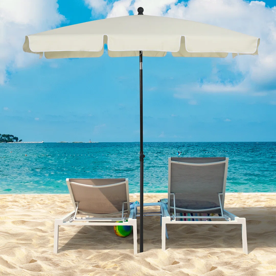 Rosenda 2m x 1.2m Rectangular Traditional Parasol