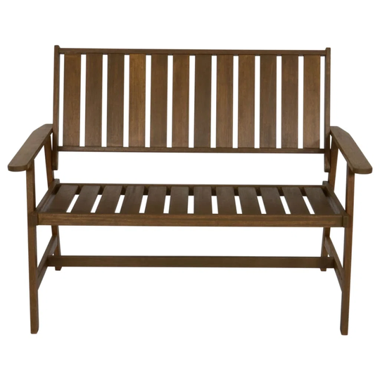 Reardon Garden Bench Calgary 120 x 66 x 91cm Teak Look