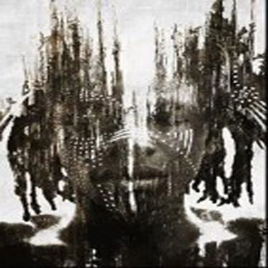 Face Painted Man - Wrapped Canvas Painting