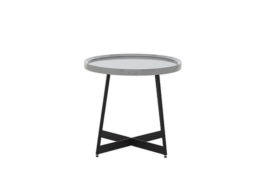 Nordic Grey Lamp Table