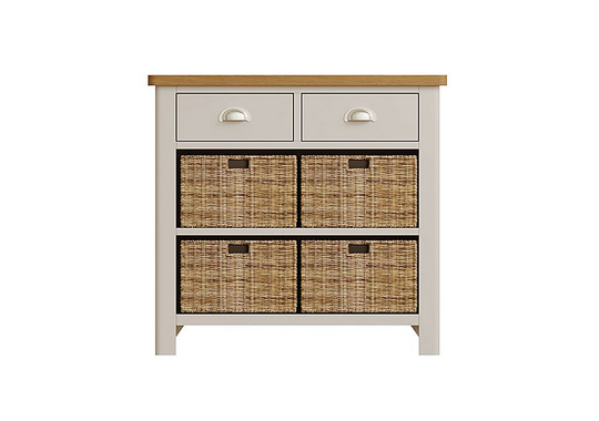 Carson Basket Unit - Brown