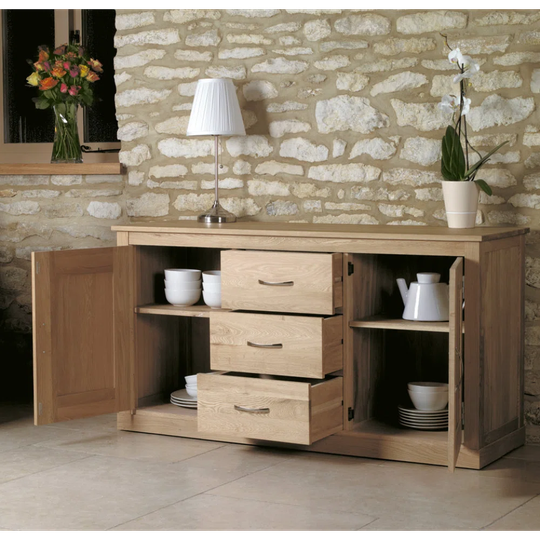 Mobel Oak Large Sideboard