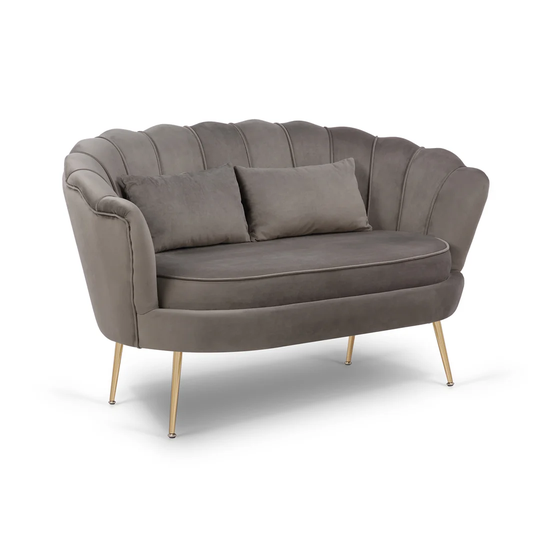 Given 2 Seater Loveseat Sofa
