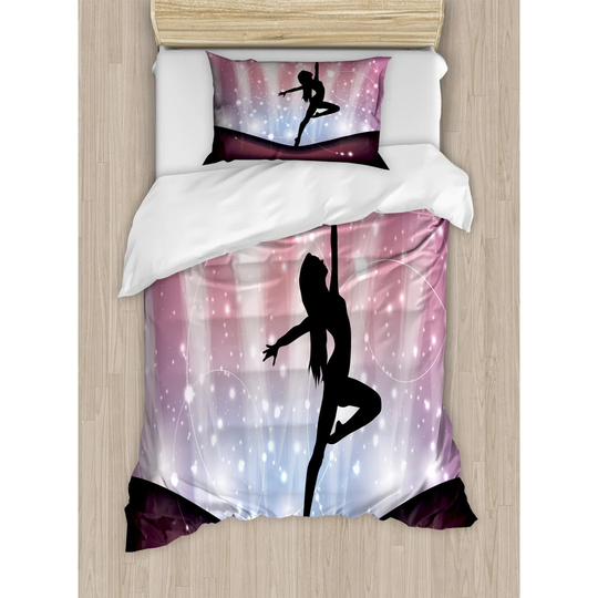 Sharpe Multicolour 100% Brushed Microfibre Duvet Cover Set