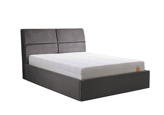 TEMPUR - Grafton Ottoman Bed Frame - Super King - Grey