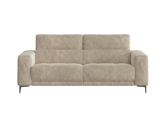Adama 3 Seater Fabric Sofa - Cream