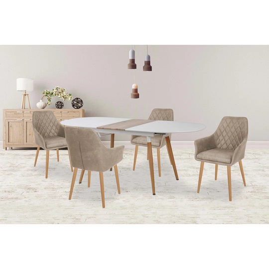 Sharleen Oval 166Cm L x 14Cm W Dining Table