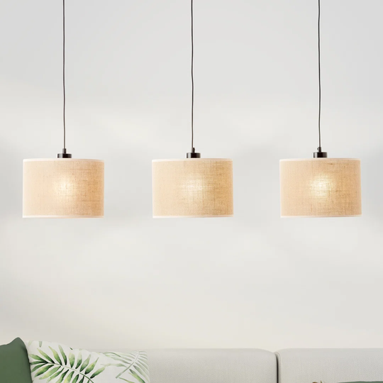3 -light pendant light black/natural