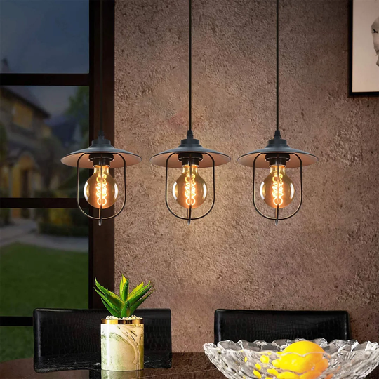 Harriet 3 - Light Globe Bulb Pendant