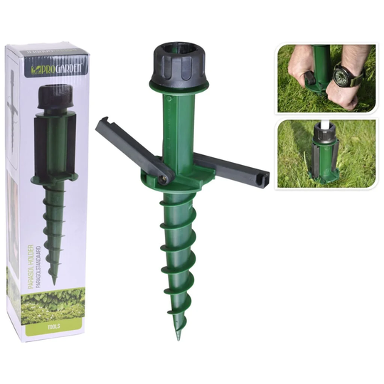 ProGarden Parasol Holder with Ground Stake 44cm