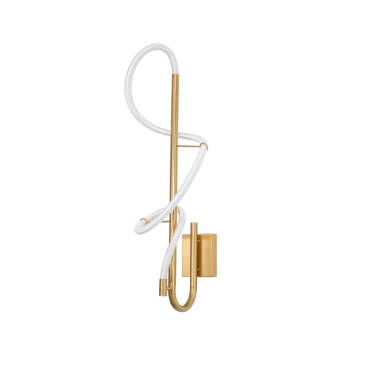 Landry 1 - Light LED Gold Armed Sconce