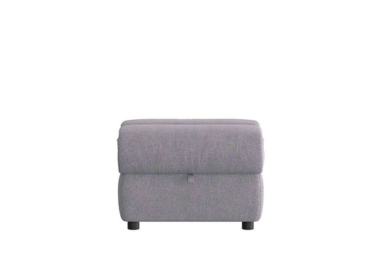 Link Fabric Footstool - Grey
