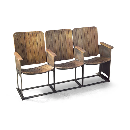 Cinema Wood Bench