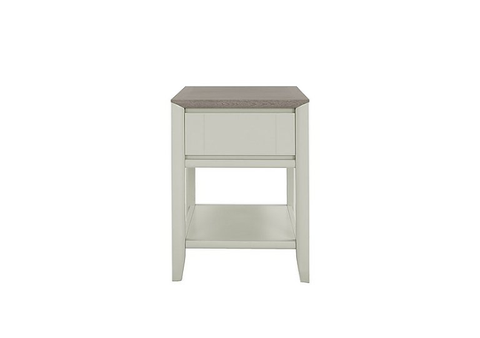 Skye Lamp Table - Grey