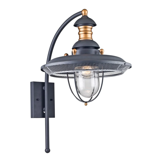 Laci 1 Light Outdoor Fisherman Light
