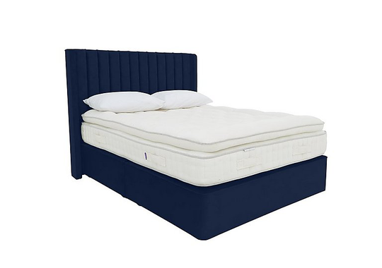 Harrison Spinks - Yorkshire 10,000 Divan Set - Small Double - Blue