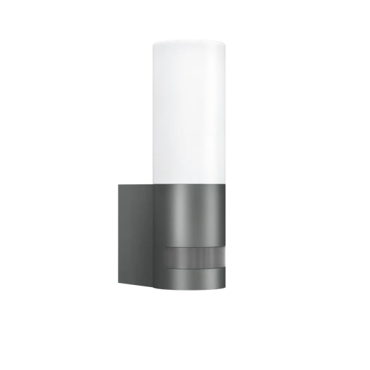 LED Outdoor Wall Light L 605 S Anthracite Opal Glass Motion Sensor Softlight Start