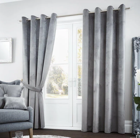 Alvarenga Eyelet Room Darkening Curtains