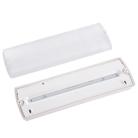 Aalysia LED Emergency Light Bulkhead Exit Sign IP65 3W Down