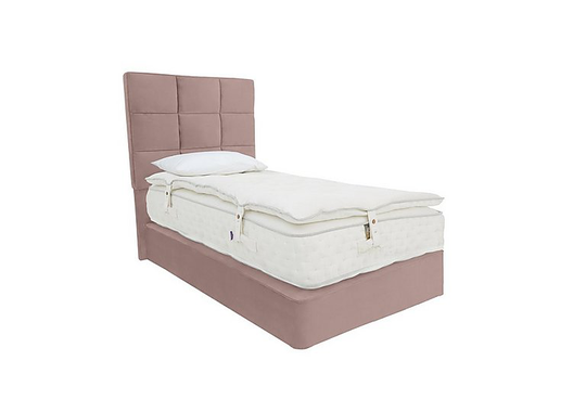 Harrison Spinks - Yorkshire 30,000 Divan Set - Single - Pink