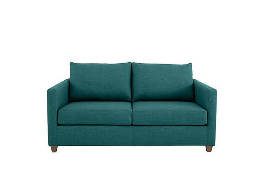 Ollie Medium Fabric Sofa Bed - Teal
