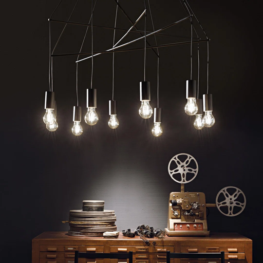 Shadwell 10 - Light Cluster Bulb Pendant