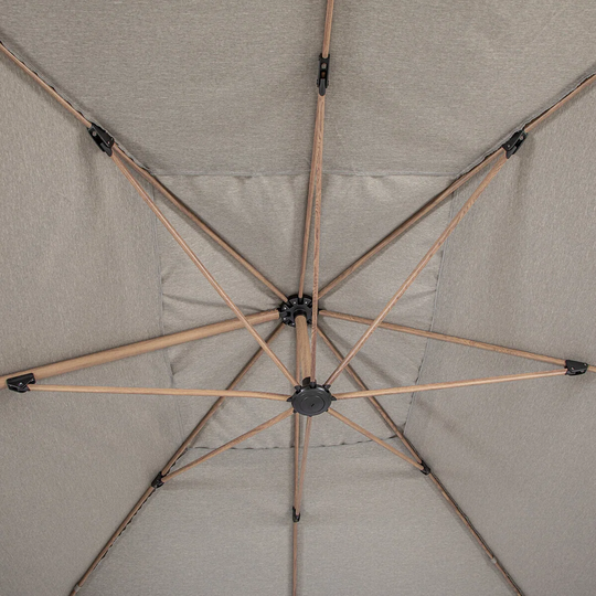 Arneshia 3m x 3m Rectangular Traditional Parasol