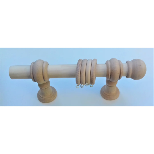Lokey Single Curtain Pole Set