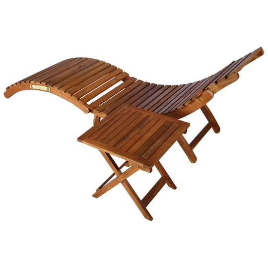 Yuvaan Sun Lounger with Table