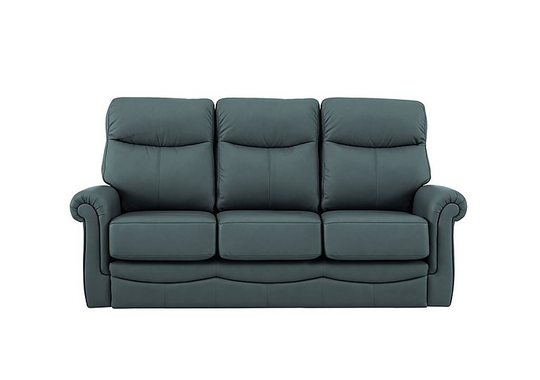G Plan - Avon Small 3 Seater Leather Sofa
